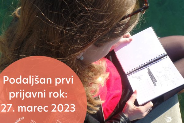 Prvi prijavni rok je podalj&scaron;an do 27. 3. 2023