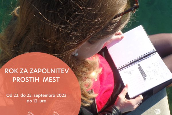 Rok za zapolnitev &scaron;e prostih vpisnih mest