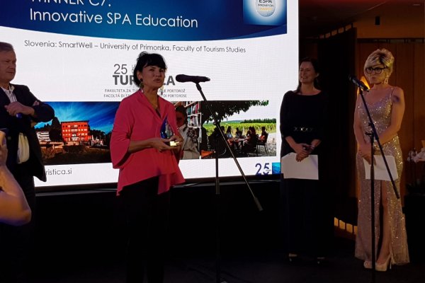 Turistica prejela prestižno nagrado Evropskega združenja ESPA 2021 